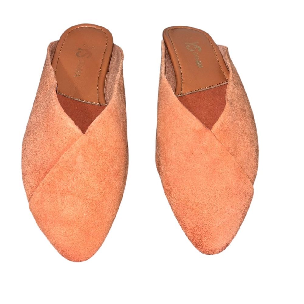 Yosi Samra Adobe Valentina Suede Mules 
Size 8 - Picture 2 of 8
